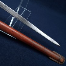 British WW1 War Economy 1898 Pattern Infantry Staff Sergeants Sword by Fenton Brothers, 1915 - 5